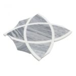 Zephyr Bardiglio Nuvelato White Thassos Line