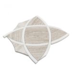 Zephyr Wooden Beige White Thassos Line