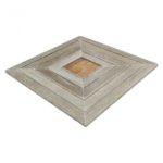 Tonya Comer Boulevard Tennessee Taupe 16″ X 16″ With Noon Honey Natural Insert