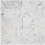 Stone Brushed 2X8 White Carrara