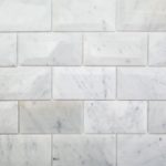 Beveled White Carrara 3X6 Polished