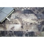 Stone Brushed 2X8 Dark Emperador