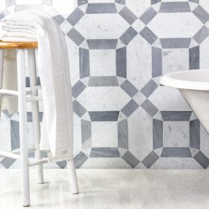 Mj Immaculata – White Carrara Burlington Gray