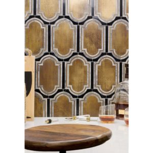 Ornato Brescia – Brass, Bardiglio Imperial Black Jade