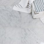 White Carrara “C” 12X12 Polished