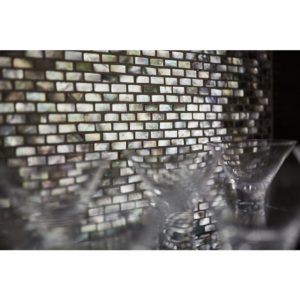 Pearl Brick Black Lip Semi-Precious