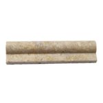 Stone Brushed Chair Rail 2X8 Wild Travertine