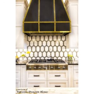 Ornato Pisa – Calacatta, Brass  Black Jade