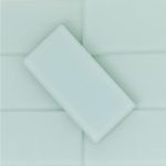 Crystal Seafoam Green 3X6 Frosted