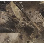 Stone Brushed 2X8 Dark Emperador
