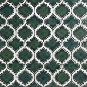 Baroque Lantern Capri With Asian Statuary Lines