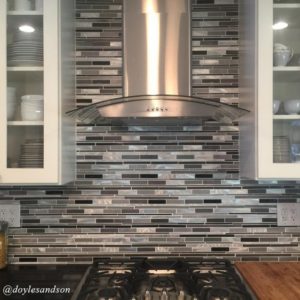 Aluminum Waterfall Nero Ice
