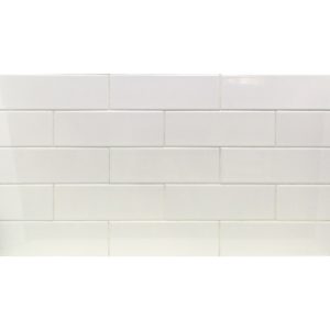 Everyday 4X12 White Ceramic Tile