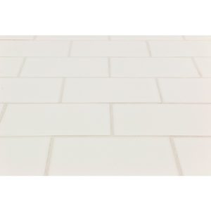 Everyday 3X6 White Ceramic Tile