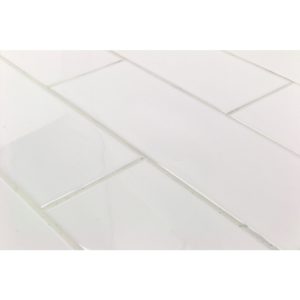 Everyday 4X12 White Ceramic Tile