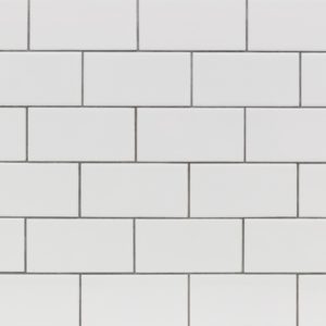 Everyday Beveled 3X6 White Ceramic Tile
