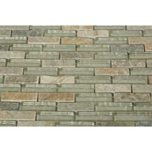 Autumn Brick Green Slate & White Gold 1 / 2X2
