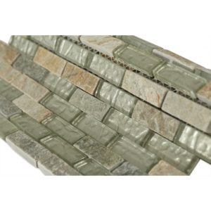 Autumn Brick Green Slate & White Gold 1 / 2X2