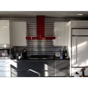 Aluminum Metal Flow Nero