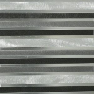 Aluminum Metal Flow Nero