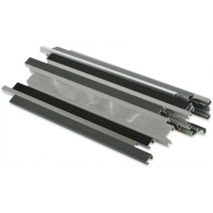 Aluminum Metal Flow Nero