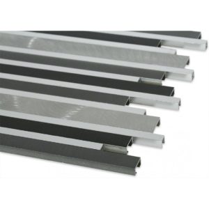 Aluminum Metal Flow Nero