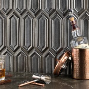 Baroque Sequin Gun Metal