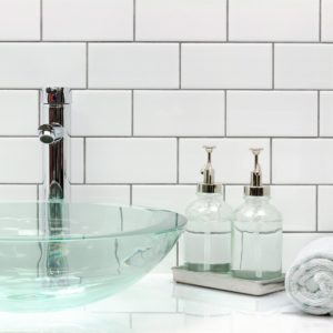 Everyday Beveled 3X6 White Ceramic Tile