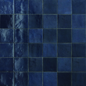 Casablanca Dark Blue 4×4 Field Tile Glossy