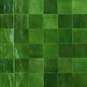 Casablanca Green 4×4 Field Tile Glossy
