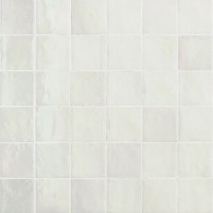 Casablanca White 4×4 Field Tile Glossy