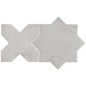 Malta Star Dove Gray 6 Matte And Cross Dove Gray 6 Matte