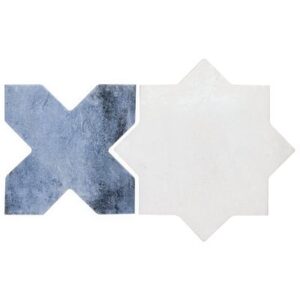 Malta Star White 6 Matte And Cross Denim Blue 6 Matte