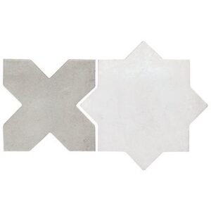 Malta Star White 6 Matte And Cross Dove Gray 6 Matte