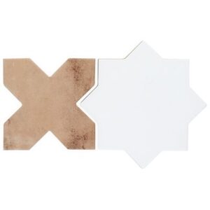 Malta Star White 6 Polished And Cross Cotto 6 Matte