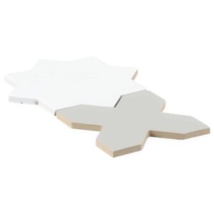 Malta Star White 6 Polished And Cross White 6 Matte