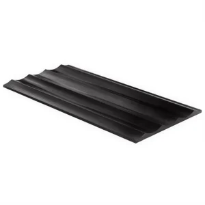Carver Fluted Black Jade 12X24 Dimensional Honed