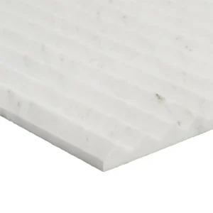 Carver Peak Alaska White 12X24 Dimensional Satin