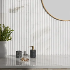 Carver Peak Alaska White 12X24 Dimensional Satin