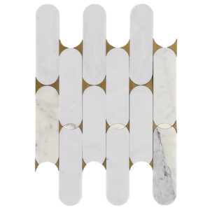 Alanis Calacatta Brass