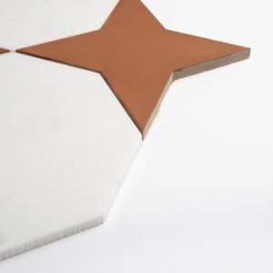 Calacatta Bella, Cotto Rio Honed Ottaglio Marble Mosaic